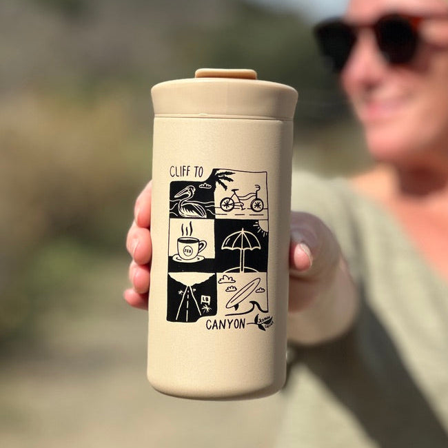 Cliff to Canyon Tumbler | 12oz Sand