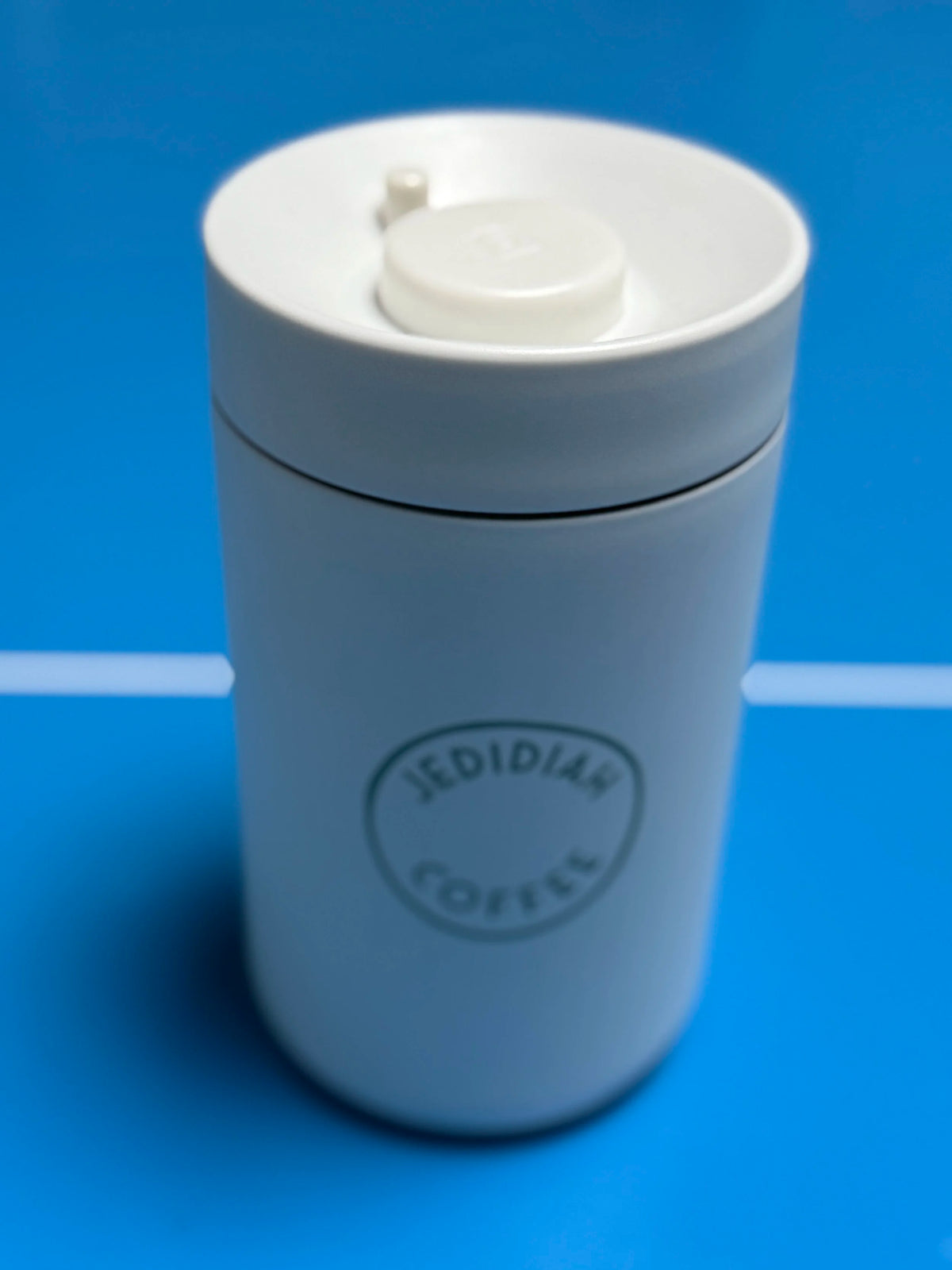 32oz Coffee Bean CANISTER in WHITE
